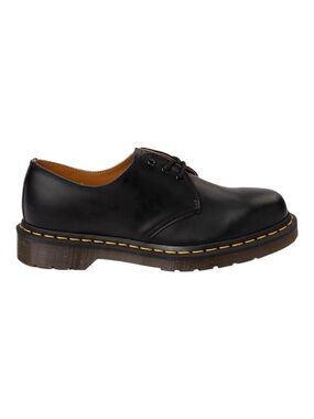 Vintage Doc Martens Originals 1461 Black Leather Oxford Shoes, Made in England